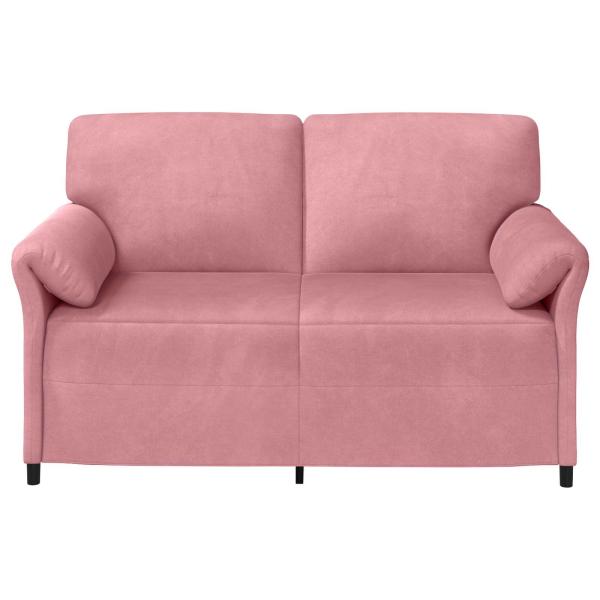 2-Sitzer Sofa Rosa 158 x 83 x 95 cm Samt