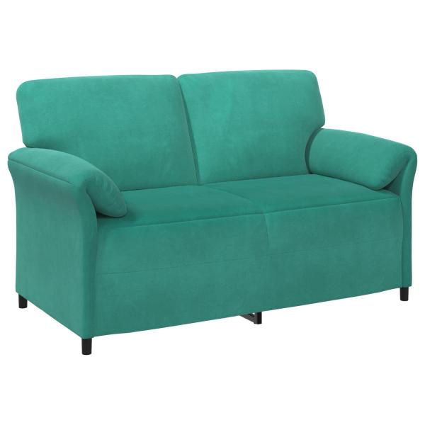 2-Sitzer Sofa Türkis 158 x 83 x 95 cm Samt