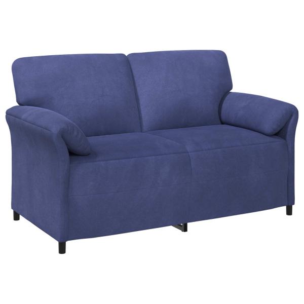 2-Sitzer Sofa Polizeiblau 158 x 83 x 95 cm Samt