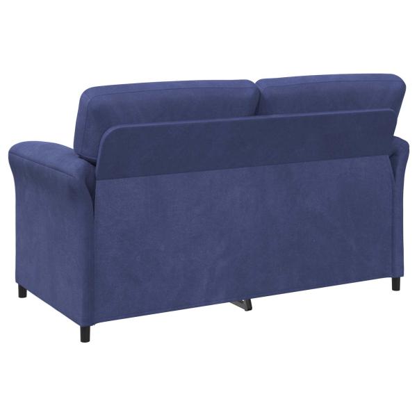 2-Sitzer Sofa Polizeiblau 158 x 83 x 95 cm Samt