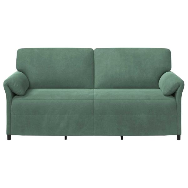 3-Sitzer-Sofa Meergrün 198 x 83 x 95 cm Samt