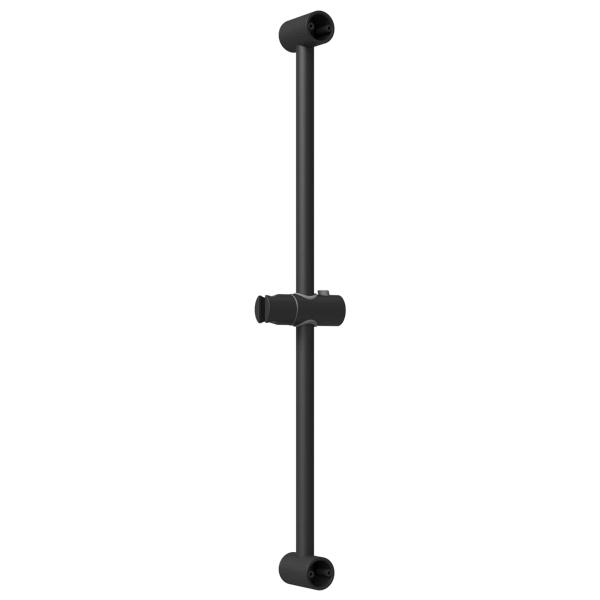 Duschkopfhalter Schwarz 70 cm Edelstahl