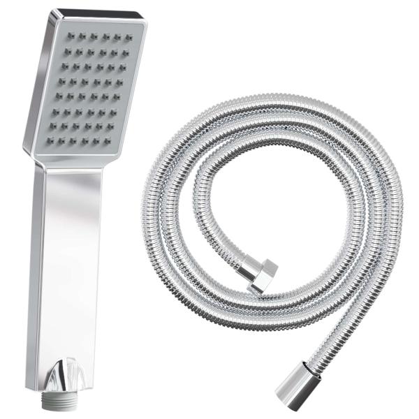 Duschkopfset Chrom 150 cm Edelstahl
