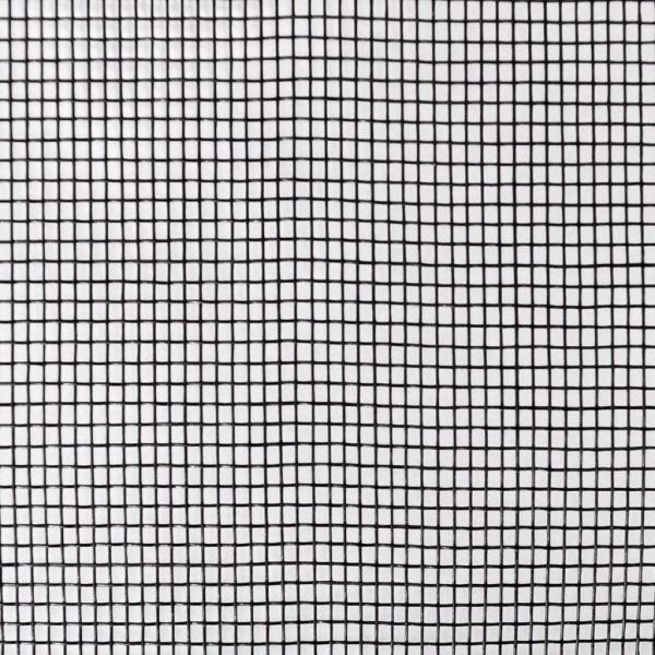 Fiberglas Mesh-Rolle Insektenschutzgitter Tür/Fenster 100 x 500 cm schwarz