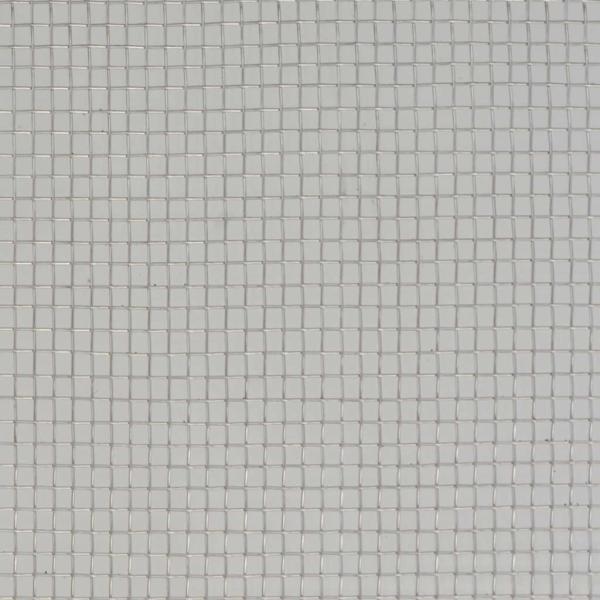Drahtzäune 100 x 1000 cm Edelstahl 304 Silber