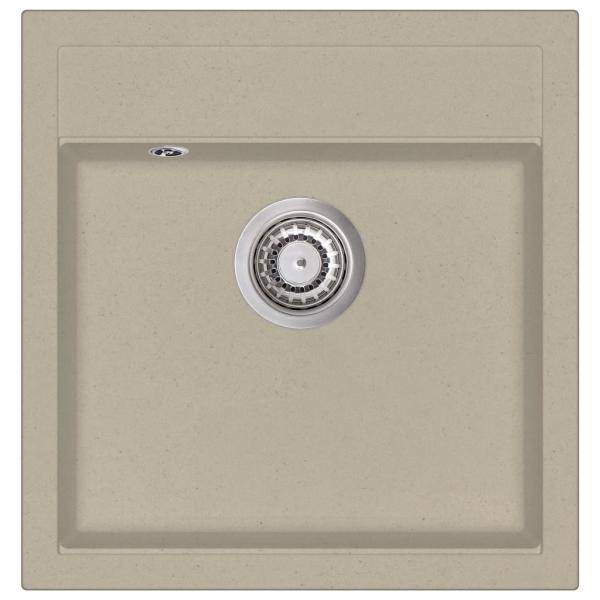 Granitspüle Einzelbecken Beige