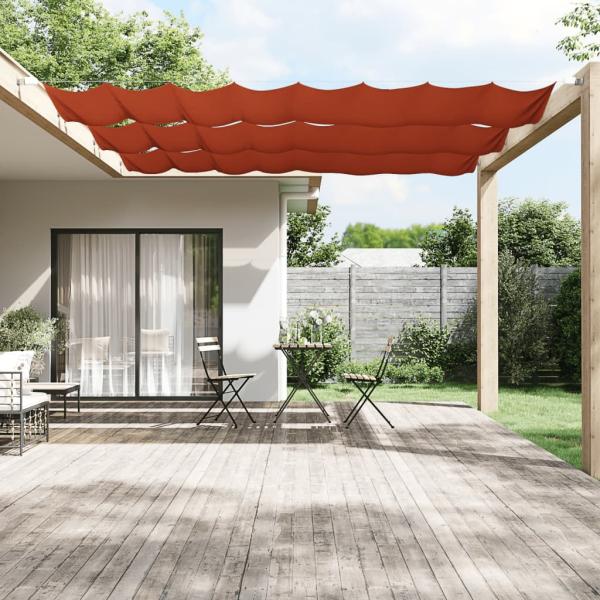 ARDEBO.de - Senkrechtmarkise Terrakotta 100x800 cm Oxford-Gewebe