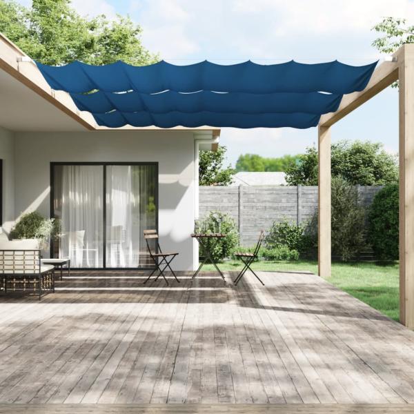 ARDEBO.de - Senkrechtmarkise Blau 140x1200 cm Oxford-Gewebe