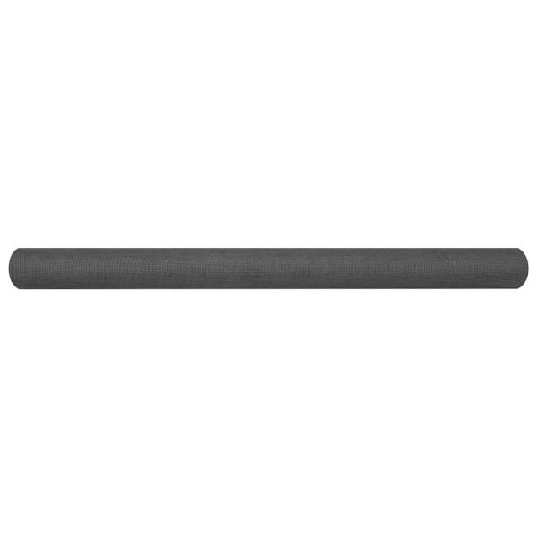 Fliegengitter Fiberglas 60x1000 cm Schwarz