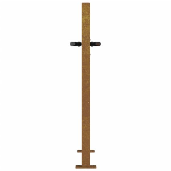 Gartentor 100x75 cm Cortenstahl