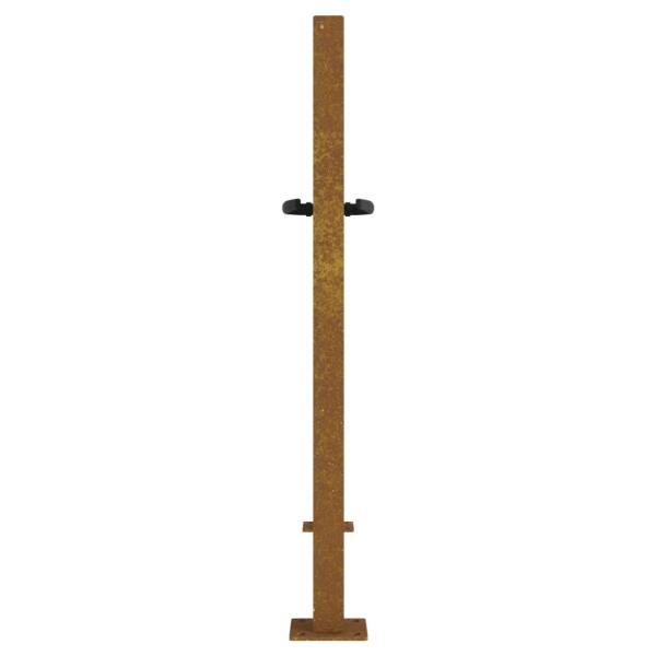 Gartentor 100x100 cm Cortenstahl