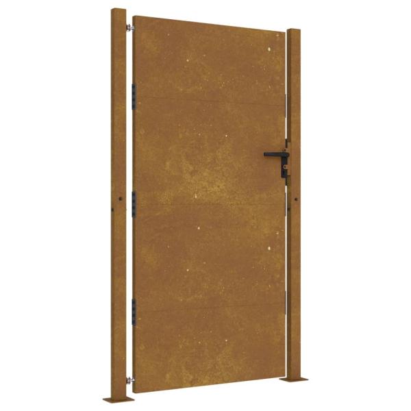 Gartentor 100x200 cm Cortenstahl