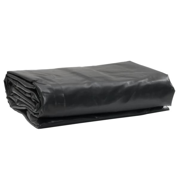 ARDEBO.de - Abdeckplane Schwarz 2,5x4,5 m 650 g/m²