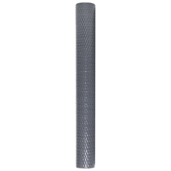 Balkon-Sichtschutz Anthrazit 300x100 cm Poly Rattan