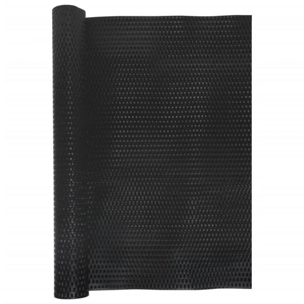Balkon-Sichtschutz Schwarz 400x90 cm Poly Rattan