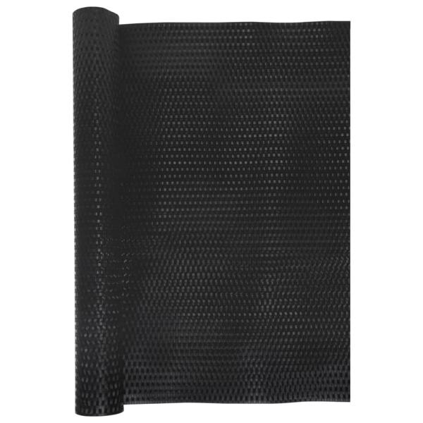 Balkon-Sichtschutz Schwarz 1000x100 cm Poly Rattan