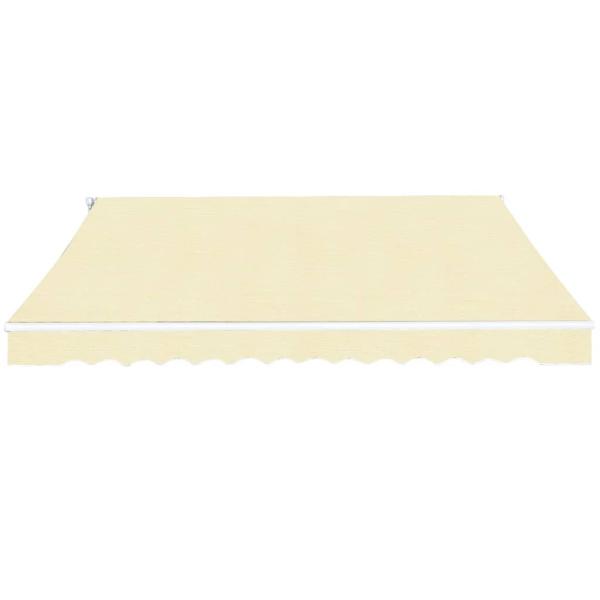 Gelenkarmmarkise 400 cm Cremeweiß