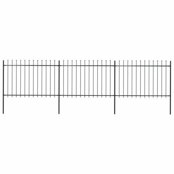 ARDEBO.de - Gartenzaun | Stahl | Stabil | Rechteckig | Modern