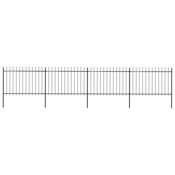 ARDEBO.de - Gartenzaun | Stahl | Stabil | Rechteckig | Modern