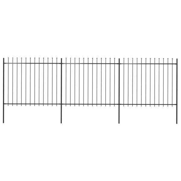ARDEBO.de - Gartenzaun | Stahl | Stabil | Rechteckig | Modern