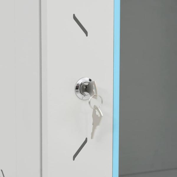 15U Netzwerkschrank auf Rollen 19" IP20 60x45x86 cm