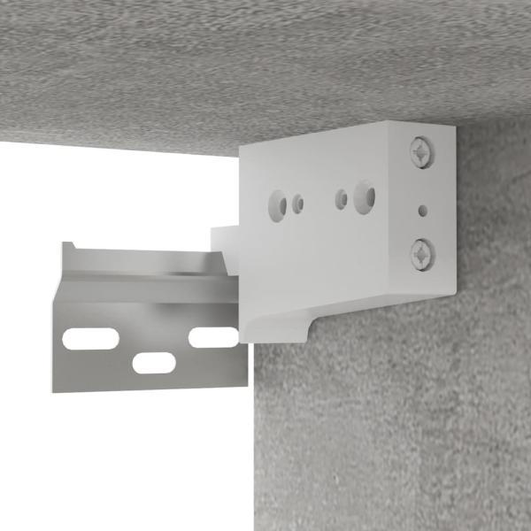 8-tlg. TV-Schrank-Set Betongrau Holzwerkstoff