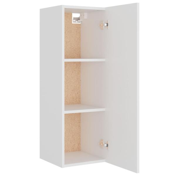4-tlg. TV-Schrank-Set Weiß Holzwerkstoff