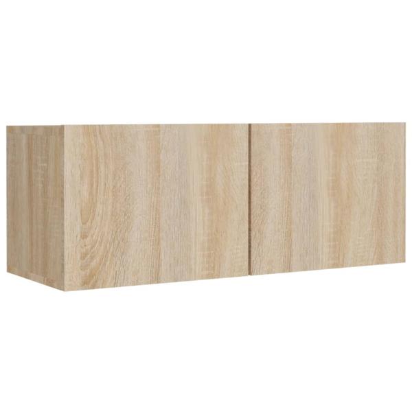 8-tlg. TV-Schrank-Set Sonoma-Eiche Holzwerkstoff