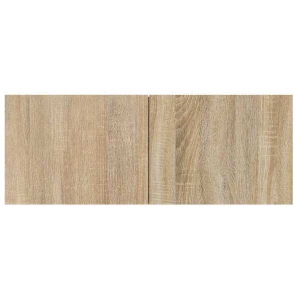6-tlg. TV-Schrank-Set Sonoma-Eiche Holzwerkstoff