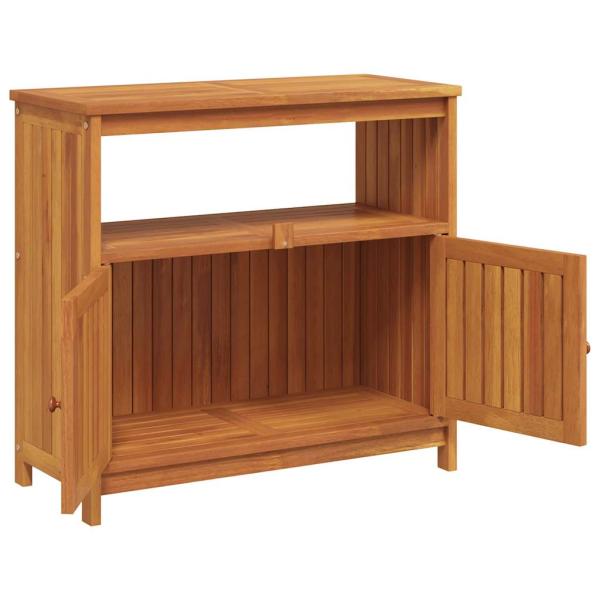 Garten-Konsolentisch 80x35x75 cm Massivholz Akazie
