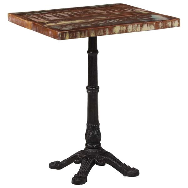 ARDEBO.de - Bistrotisch 60x60x76 cm Altholz Massiv