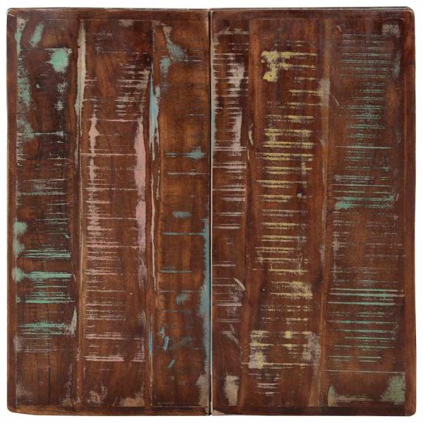 Bistrotisch 60x60x76 cm Altholz Massiv