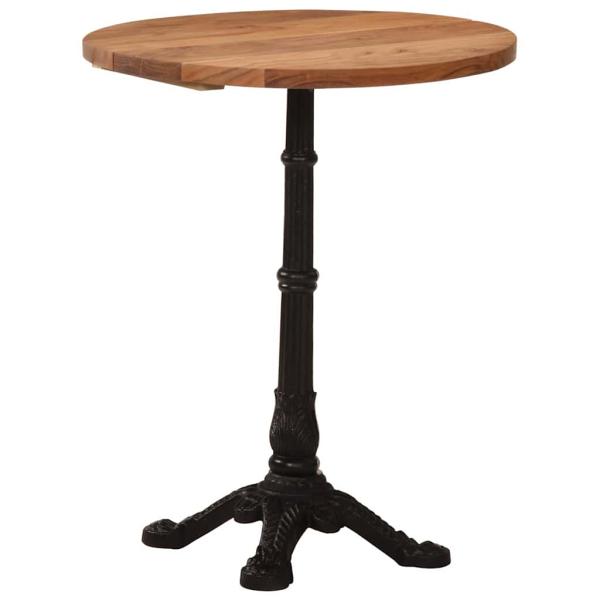 Bistrotisch Ø60x76 cm Akazie Massivholz