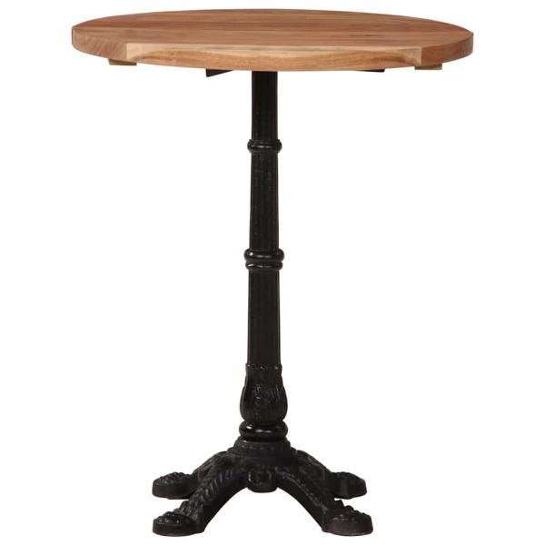 Bistrotisch Ø60x76 cm Akazie Massivholz
