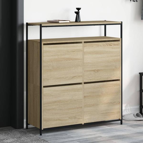 ARDEBO.de - Schuhschrank Sonoma-Eiche