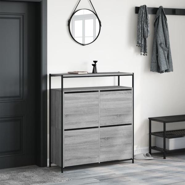 Schuhschrank Sonoma-Grau Hält mehrere Paar Schuhe