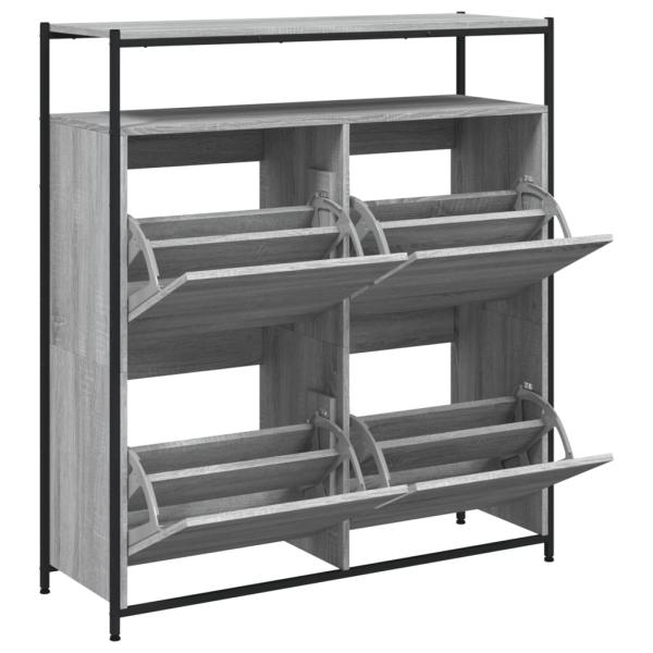 Schuhschrank Sonoma-Grau Hält mehrere Paar Schuhe