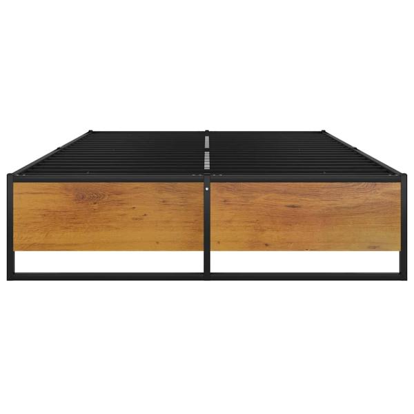 Bettgestell Schwarz Metall 120x200 cm