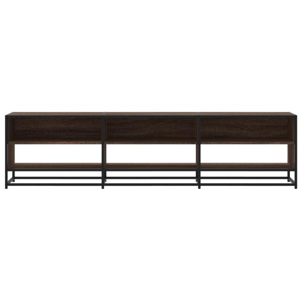 TV-Schrank Braun Eichen-Optik 180x40x46 cm Holzwerkstoff