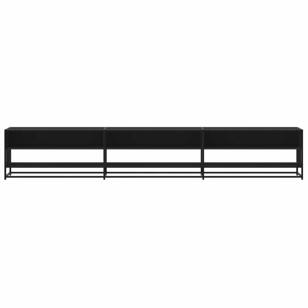 TV-Schrank Schwarz 270x40x46 cm Holzwerkstoff