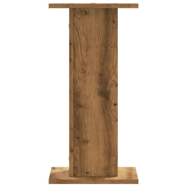 Pflanzenständer 2 Stk. Artisan-Eiche 30x30x60 cm Holzwerkstoff