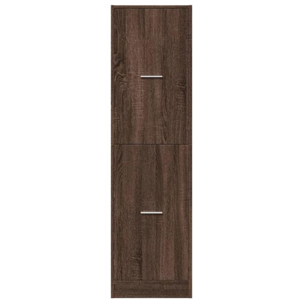 Apothekerschrank Eichen-Optik 40x41x144,5 cm Holzwerkstoff