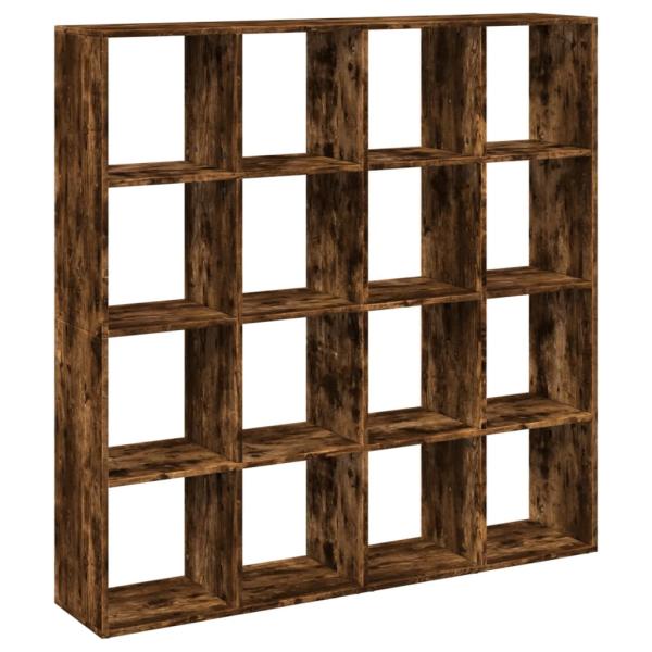 B?cherregal R?uchereiche 137,5x29x137,5 cm Holzwerkstoff