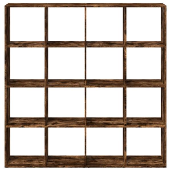 B?cherregal R?uchereiche 137,5x29x137,5 cm Holzwerkstoff