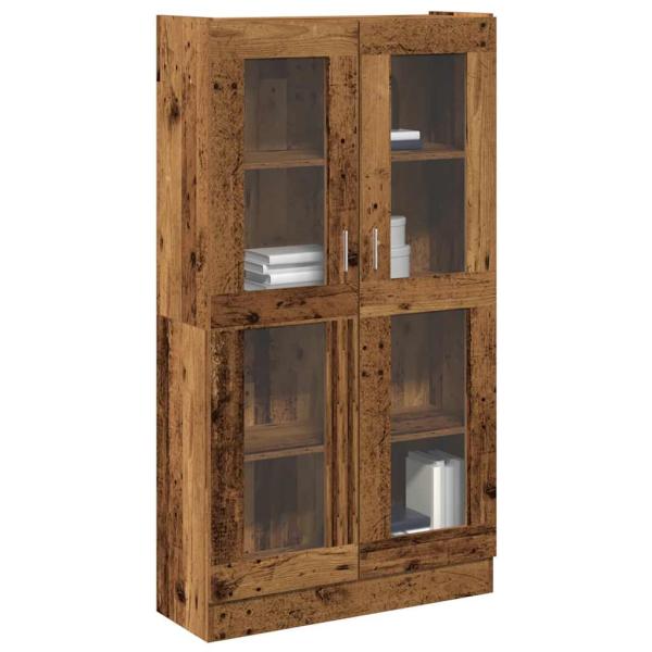 ARDEBO.de - Highboard Altholz-Optik 82,5x30,5x150 cm Holzwerkstoff