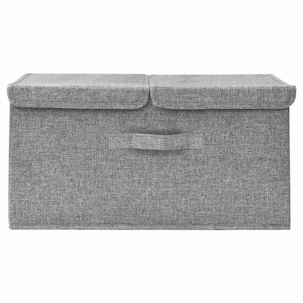 Lagerboxen Vliesstoff Grau