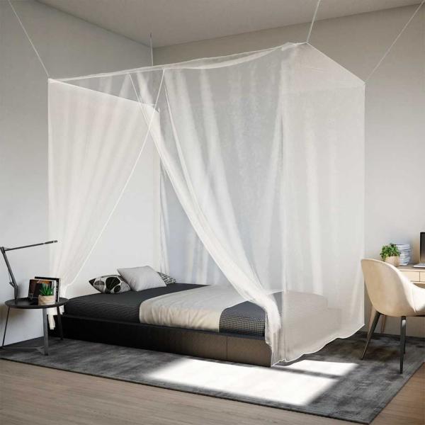 Moskito-Netz für das Bett Rechteckig 156 Mesh Polyester