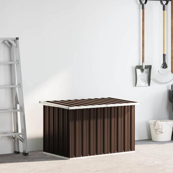 Garten-Aufbewahrungsbox Braun 109 x 67 x 65 cm