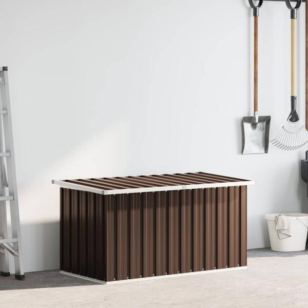Garten-Aufbewahrungsbox Braun 129 x 67 x 65 cm