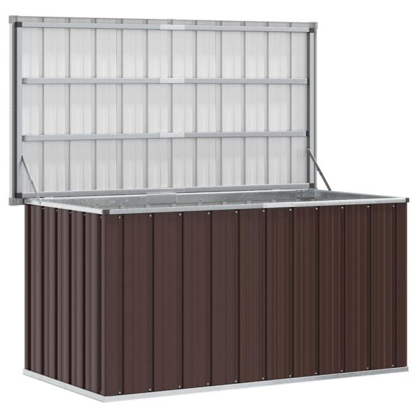 Garten-Aufbewahrungsbox Braun 129 x 67 x 65 cm